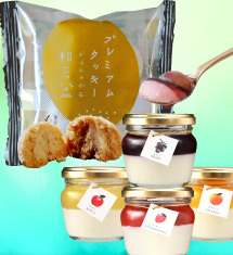 お中元人気フルーツ涼菓セット