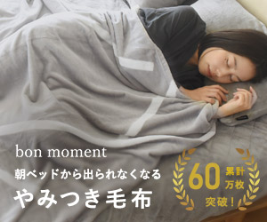 朝ベッドから出られなくなる、やみつき毛布