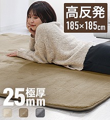 [10％オフ]高反発ラグマット(Mサイズ)